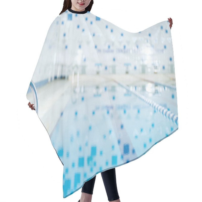 Personality  Public Indoor Swimming Pool Hair Cutting Cape