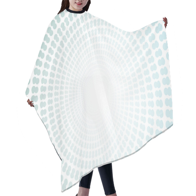 Personality  Zoom Blue Copyspace Backdrop Hair Cutting Cape