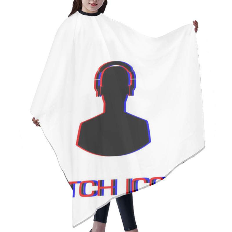 Personality  Meloman Icon Flat Hair Cutting Cape