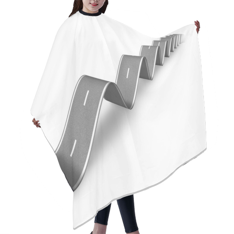 Personality  Bumpy Road Hair Cutting Cape