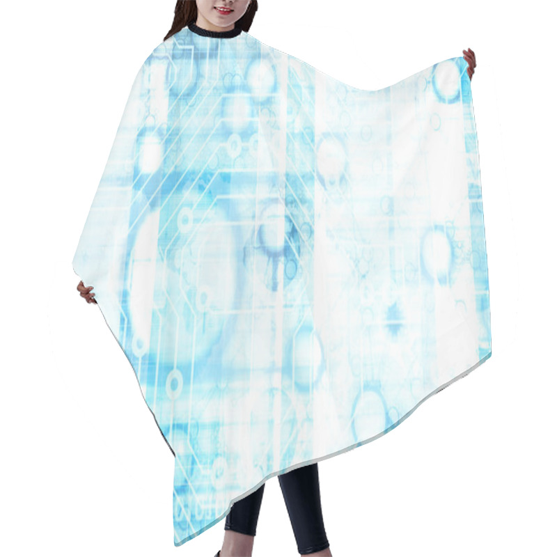 Personality  Information Technology Hair Cutting Cape