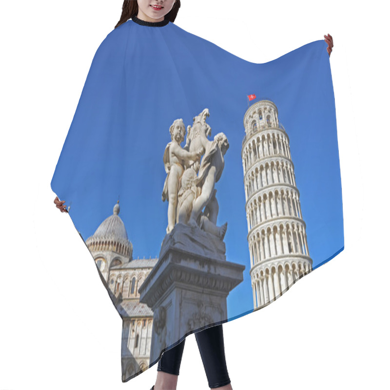 Personality  The Fountain With Angels In Pisa Hair Cutting Cape