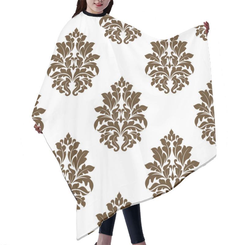 Personality  Damask Style Arabesque Pattern Hair Cutting Cape