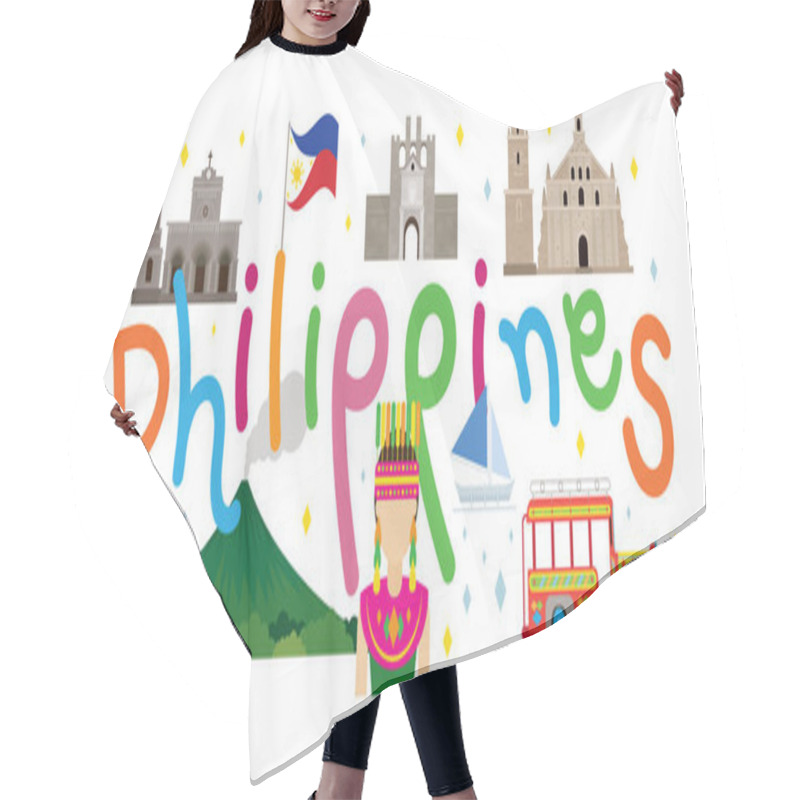 Personality  Philippines Travel And Attraction Hair Cutting Cape