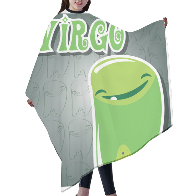 Personality  Zodiac Sign Virgo Hair Cutting Cape