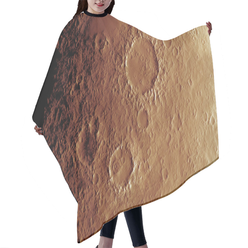 Personality  Mars Surface Hair Cutting Cape