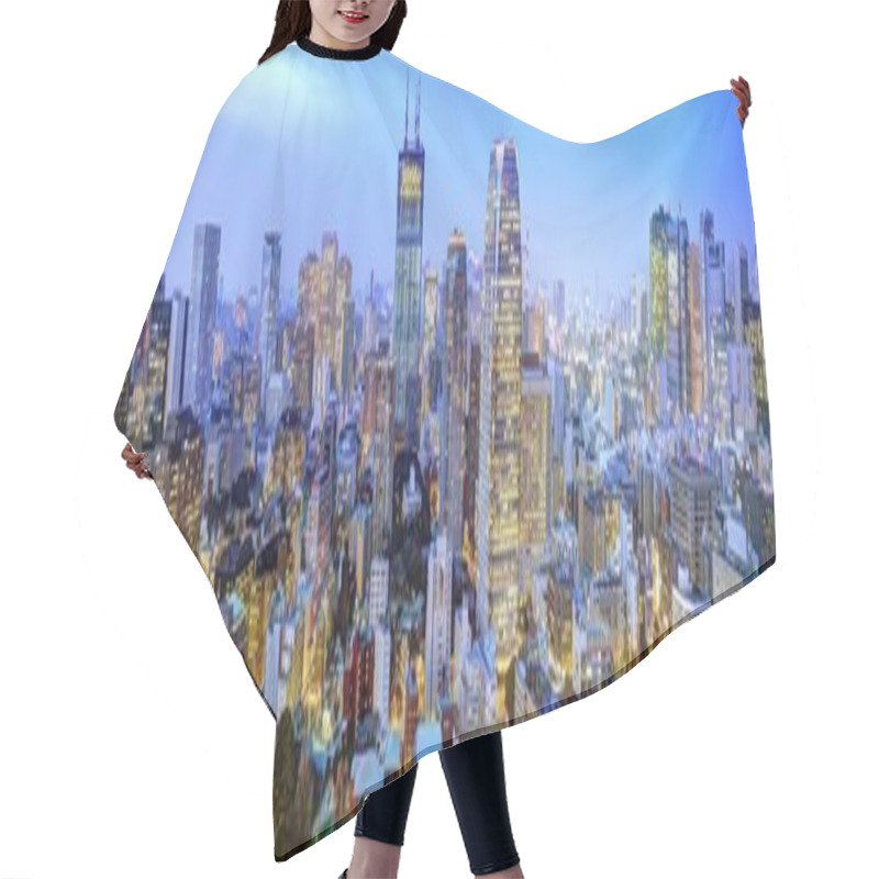 Personality  Panorama Of Tokyo Hair Cutting Cape