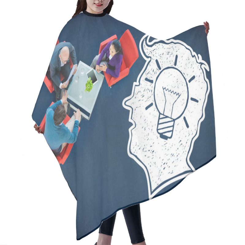 Personality  Creative Imgination Innovate Concept Hair Cutting Cape