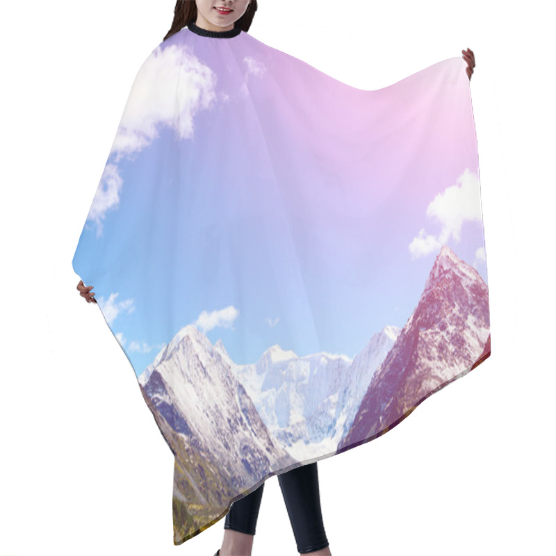 Personality  Mountain Lake Hair Cutting Cape