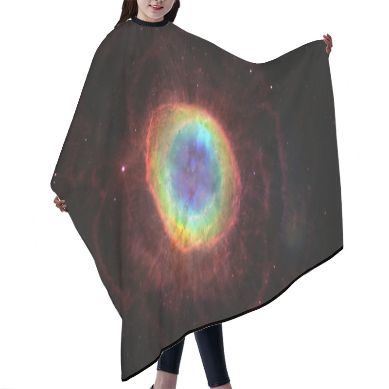 Personality  Ring Nebula In Constellation Of Lyra. Elements Of This Image Furnished By NASA Hair Cutting Cape