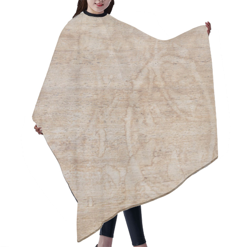 Personality  Water Marks On Wood Background Hair Cutting Cape