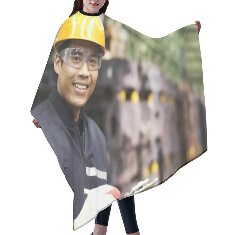 Personality  Industrial Engineer Hair Cutting Cape