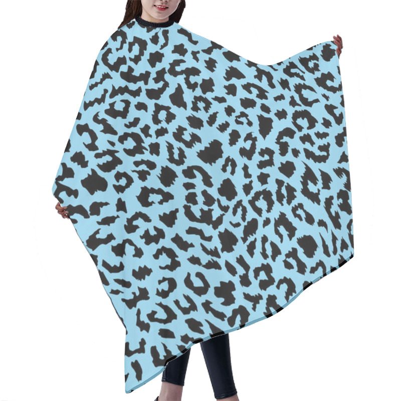 Personality  Pattern Design Of Leopard Animal Print Vector Hair Cutting Cape