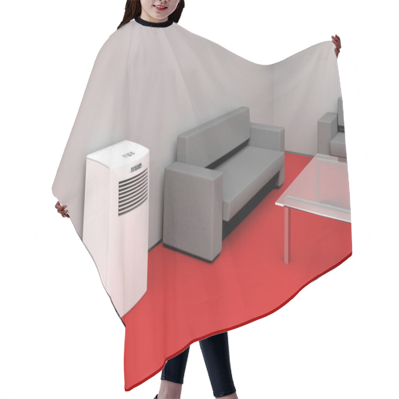 Personality  Modern Living Room - Cooling Concept Hair Cutting Cape