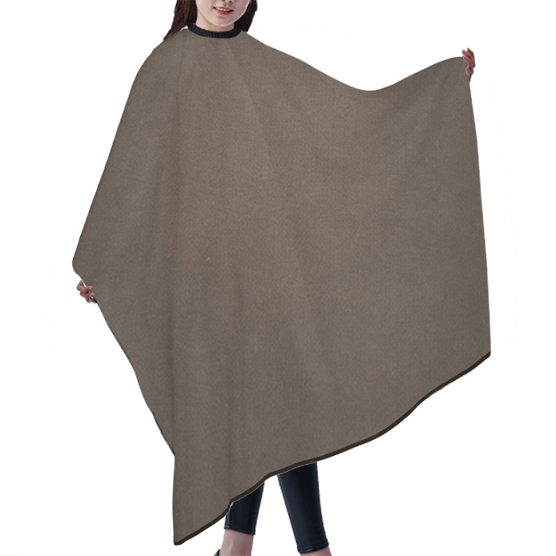 Personality  Brown Cardboard Texture Hair Cutting Cape