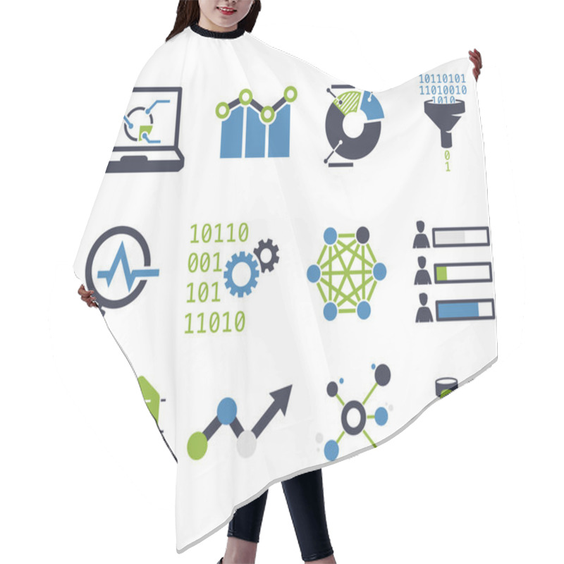 Personality  Data Analytic Hair Cutting Cape