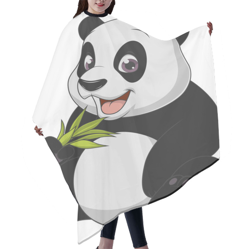 Personality  Little Funny Bear Panda Hair Cutting Cape