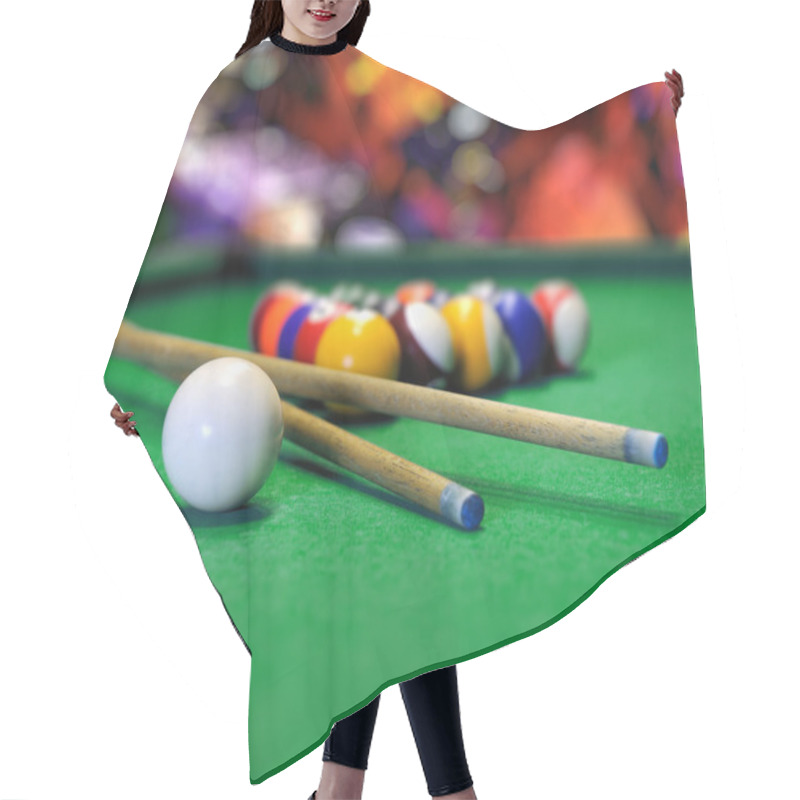 Personality  Billiards Hair Cutting Cape