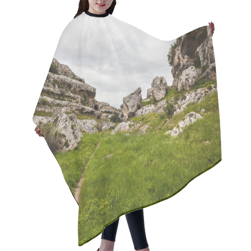 Personality  Path In The Gravina Hair Cutting Cape