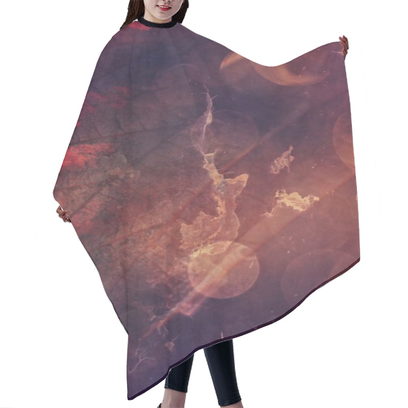 Personality  Abstract Art Texture Hair Cutting Cape