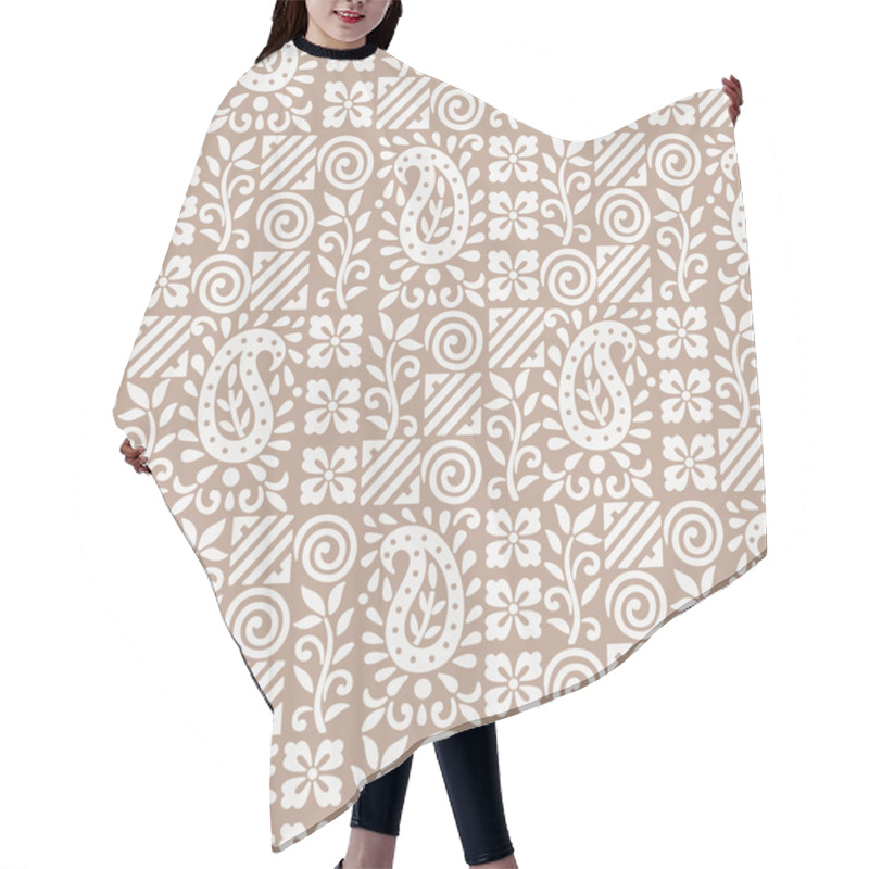 Personality  Paisley Seamless Fancy Background Hair Cutting Cape