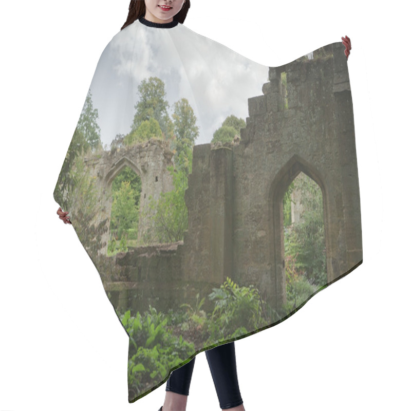 Personality  Castle Ruins Hair Cutting Cape