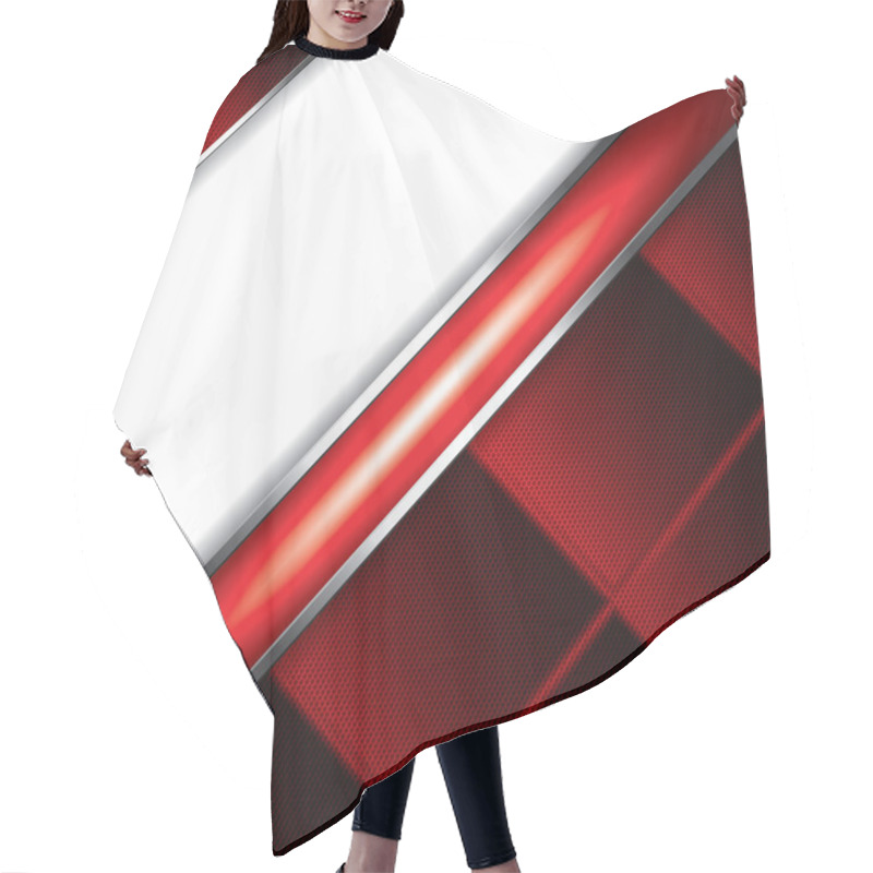 Personality  Abstract Background Hair Cutting Cape