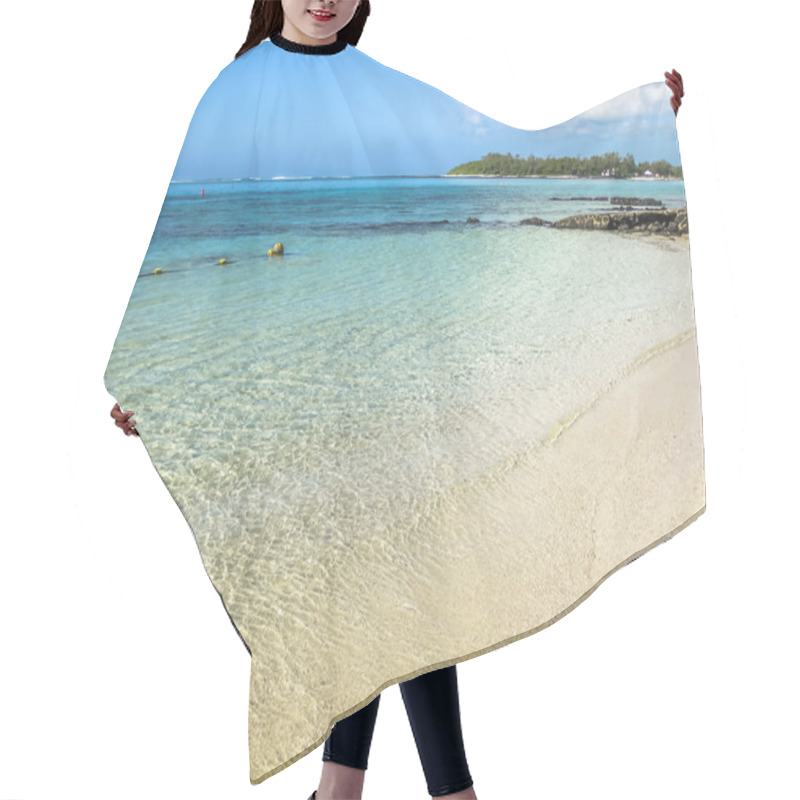 Personality  Blue Bay Beach Mauritius Hair Cutting Cape