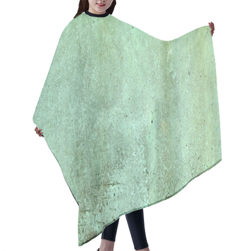 Personality  Weathered Green Copper Background Hair Cutting Cape