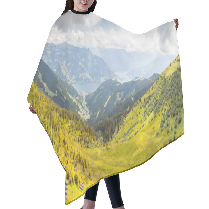 Personality  Austrian Alps Landscape Hair Cutting Cape