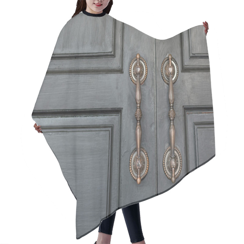 Personality  Door Handle Hair Cutting Cape