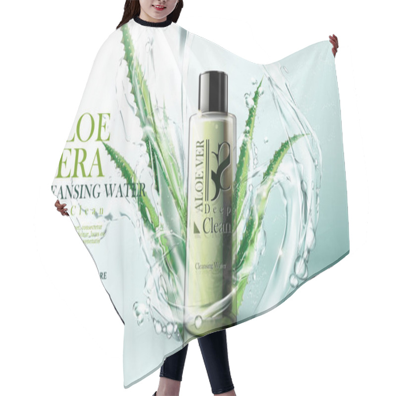 Personality  Aloe Vera Cleansing Water Hair Cutting Cape