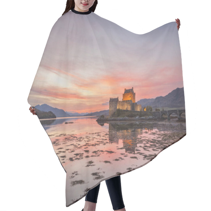 Personality  Evening, Eilean Donan Castle Hair Cutting Cape