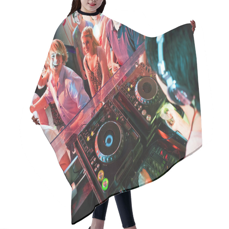 Personality  Disco Party Hair Cutting Cape