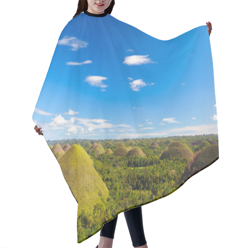 Personality  Bohol Chocolate Hills Hair Cutting Cape