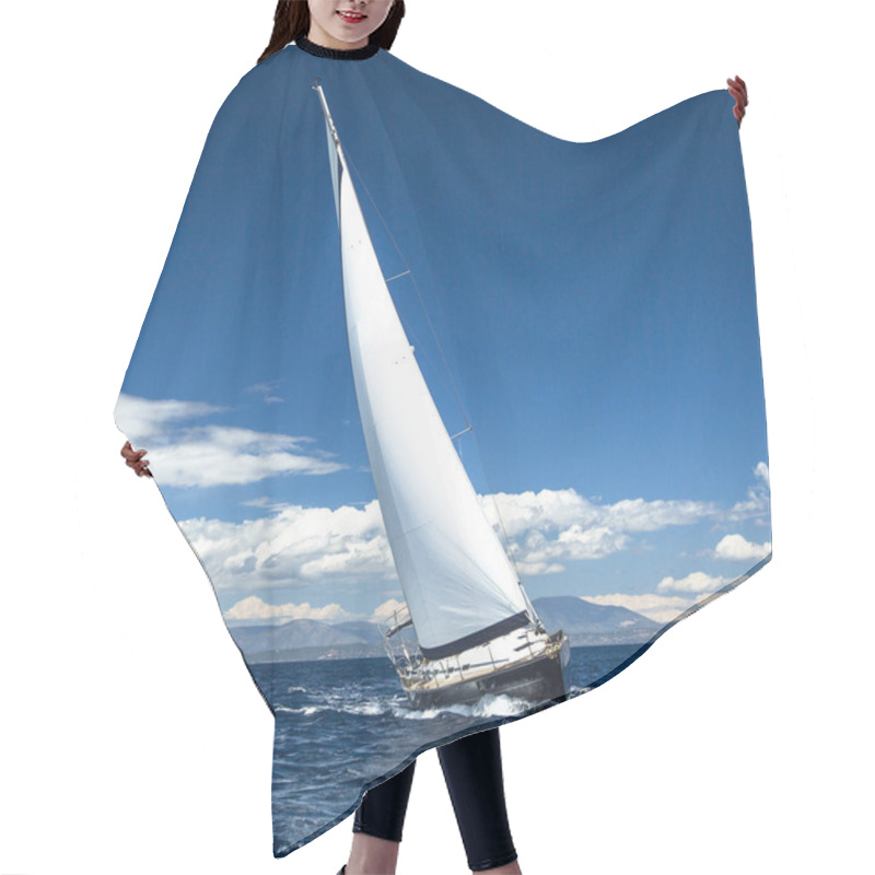 Personality  Sailing Yacht Hair Cutting Cape