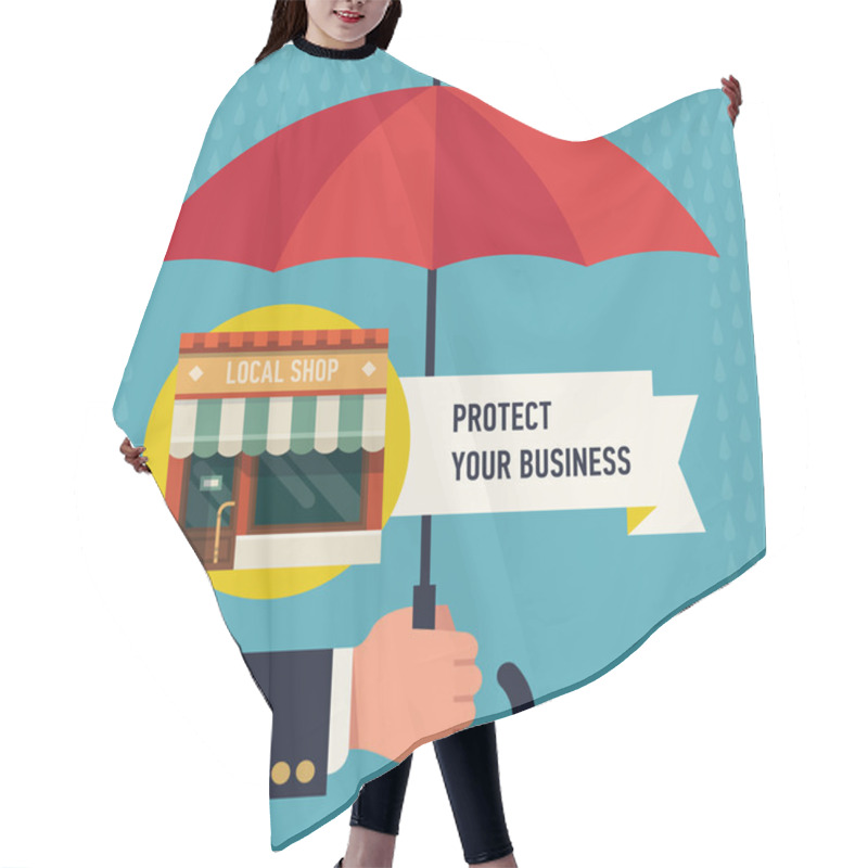 Personality  Business Protection Of  Local Shop Hair Cutting Cape