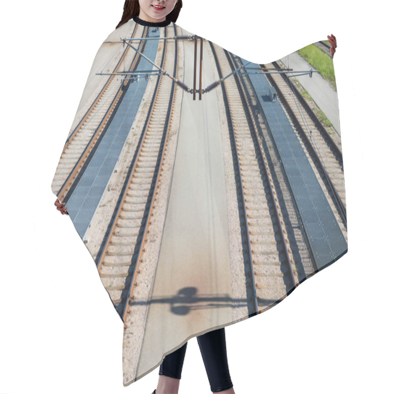 Personality  Railway Hair Cutting Cape