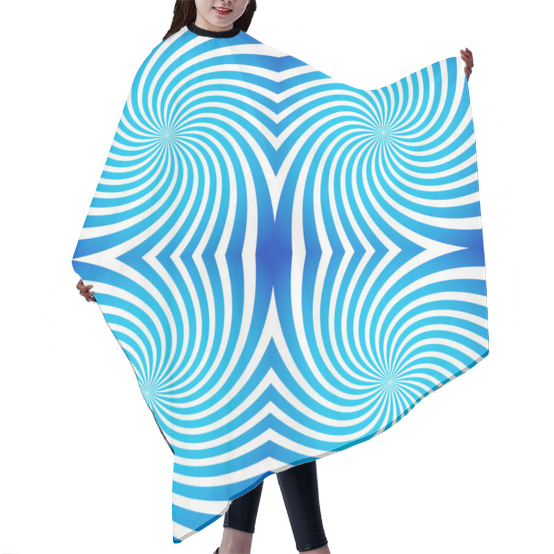 Personality  Abstract Spiral Backgrounds, Patterns Hair Cutting Cape