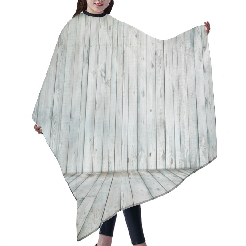 Personality  Old Wooden Background Hair Cutting Cape