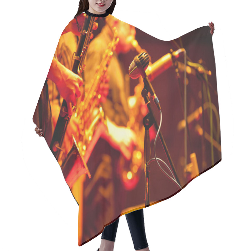 Personality  Jazz Scene Hair Cutting Cape