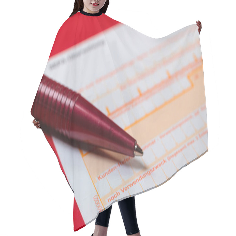 Personality  Intended Use For Money Transfers Hair Cutting Cape