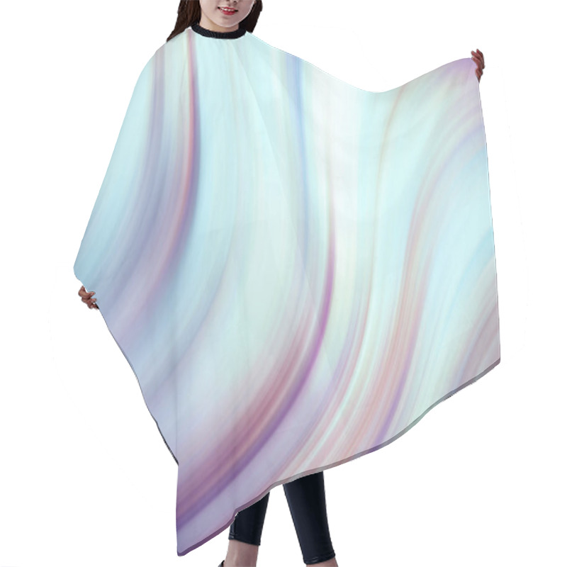 Personality  Abstract Marbled Background Hair Cutting Cape