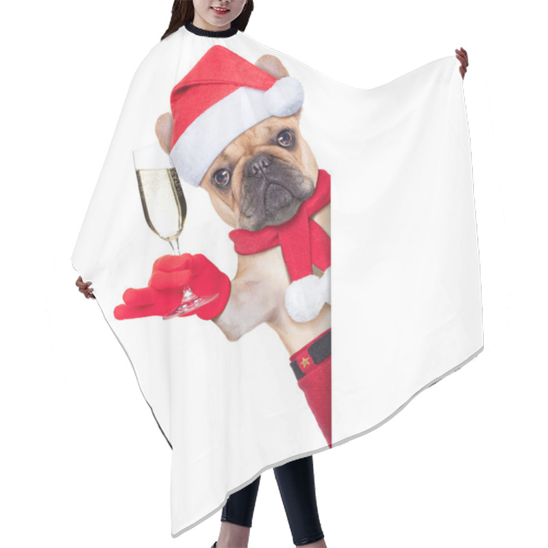 Personality  Christmas Dog Hair Cutting Cape