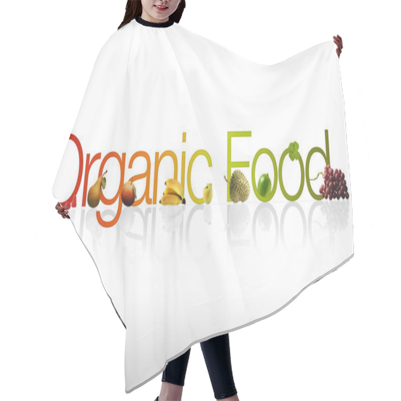 Personality  Organic Food Hair Cutting Cape