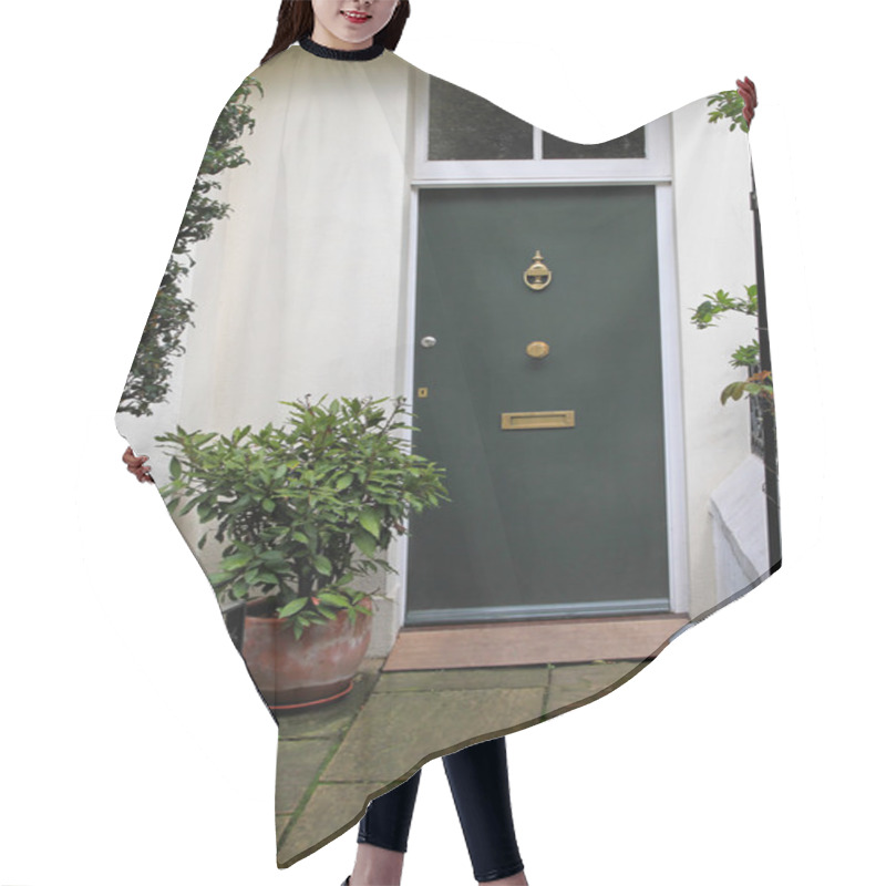 Personality  House Door Hair Cutting Cape