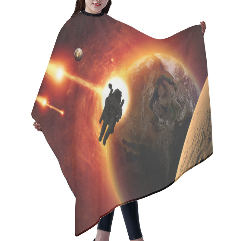 Personality  Mission To Mars Hair Cutting Cape