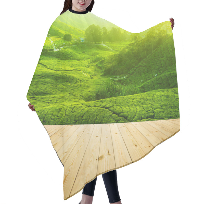 Personality  Tea Plantations Hair Cutting Cape