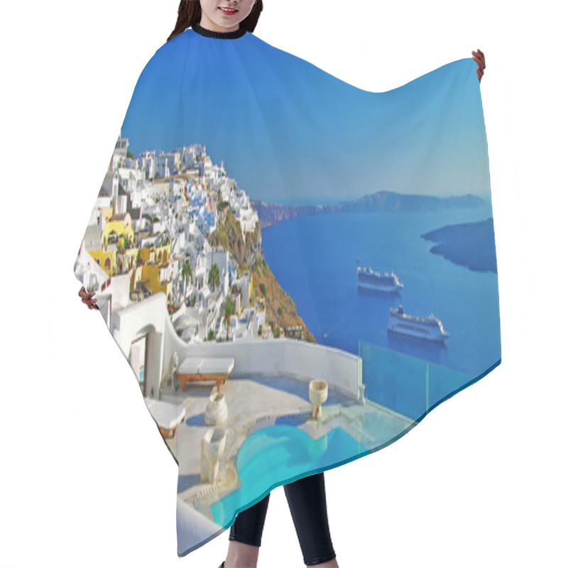 Personality  Luxury Greek Holidays - Santorini Hair Cutting Cape