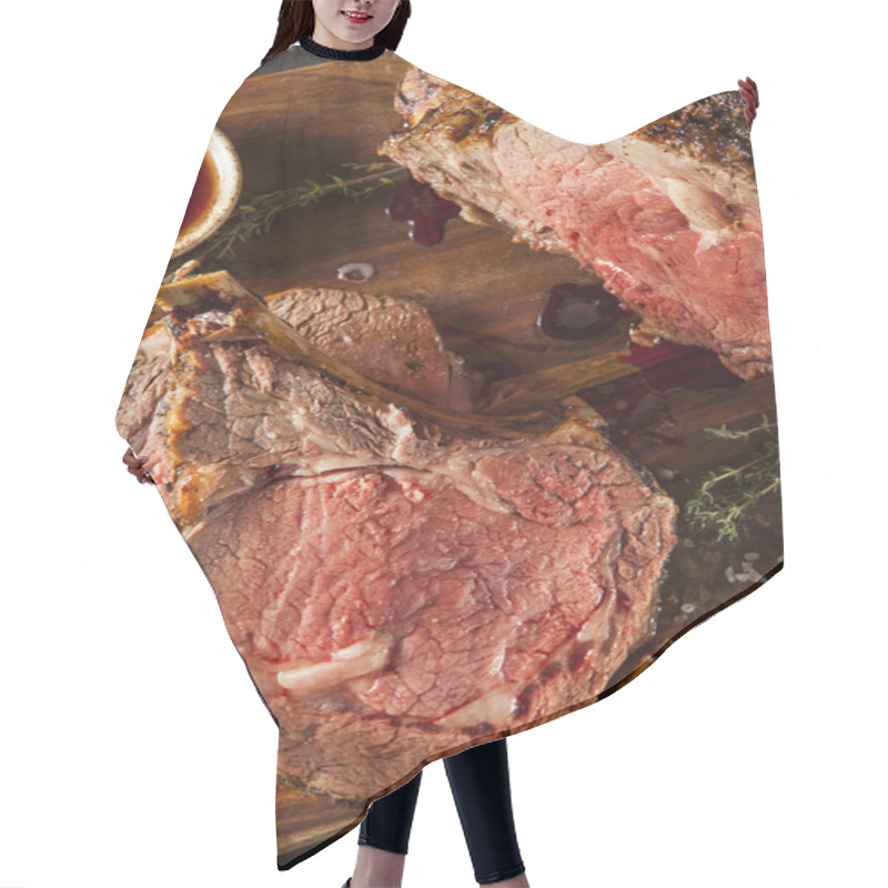 Personality  Homemade Grass Fed Prime Rib Roast Hair Cutting Cape